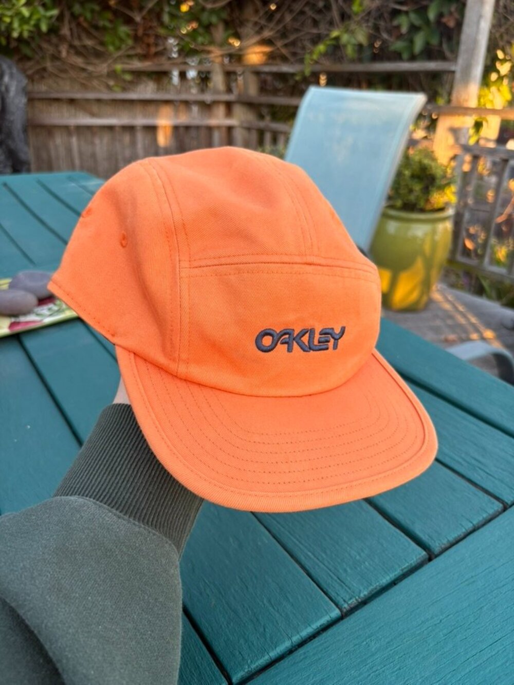 Oakley 5 Panel Cotton Hat Gatorade Orange